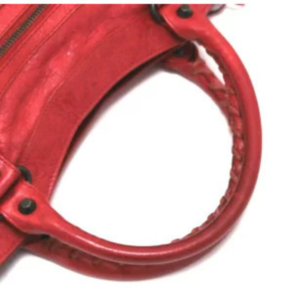 Balenciaga The First Leather Bag Red - Picture 3 of 6